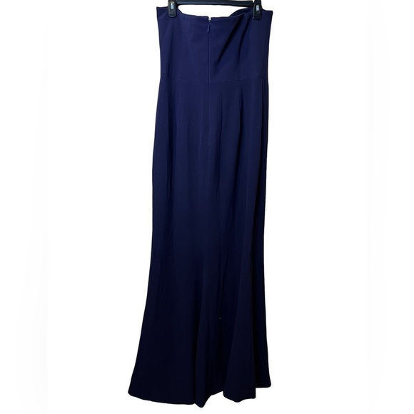 Dress the Population Ellen Strapless Dress Dark Purple/Boysenberry Size XL - Picture 5 of 7